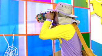 Los binoculares y los animales