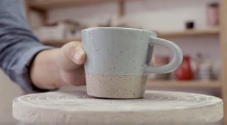 Taza de cerámica