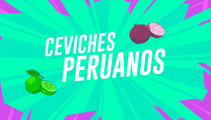 Cinco ceviches peruanos