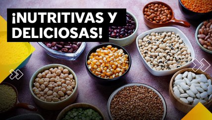 ¡Deliciosas y nutritivas legumbres! 