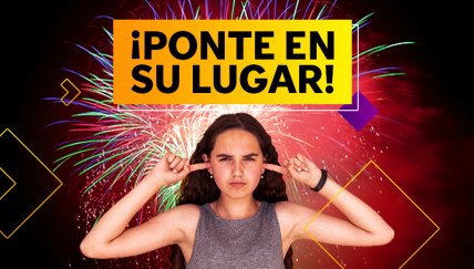 En estas fiestas dile no a los fuegos artificiales y pirotecnia