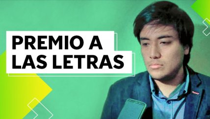 Alonso Paucardi es el ganador del concurso Poeta Joven del Perú