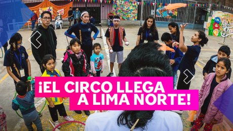 Conoce la primera escuela de circo de Comas