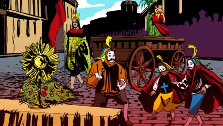 Sincretismo en los Andes: imágenes con historias 