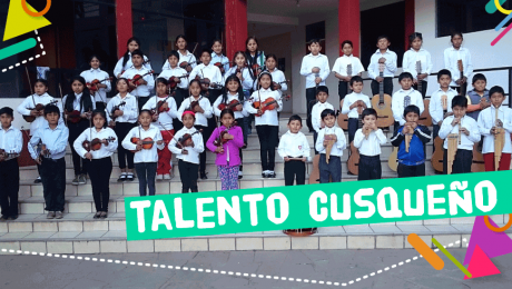 La música de los chicos de Quispicanchi
