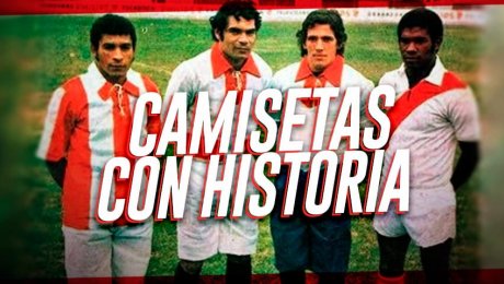 Una evolución blanquirroja: Las camisetas de la Selección