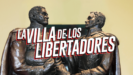 Celebramos el aniversario de Pueblo Libre visitando la casa de San Martín y Bolívar