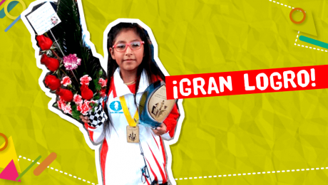 Niña cusqueña es la nueva campeona nacional de ajedrez