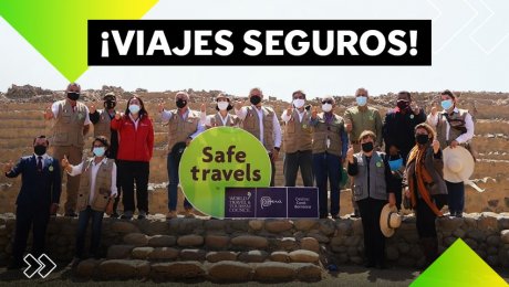 ¡Sello “Safe Travels”: Viaja de forma segura! 