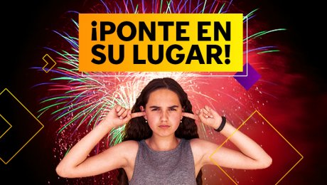 En estas fiestas dile no a los fuegos artificiales y pirotecnia