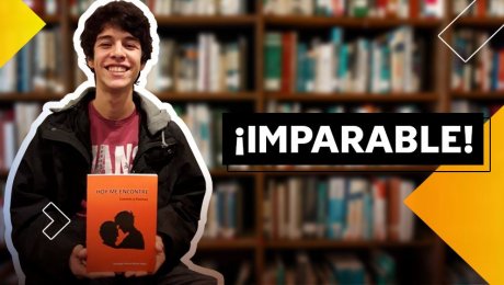 Santiago Mena, el joven escritor de poemas y cuentos