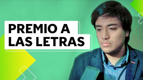 Alonso Paucardi es el ganador del concurso Poeta Joven del Perú
