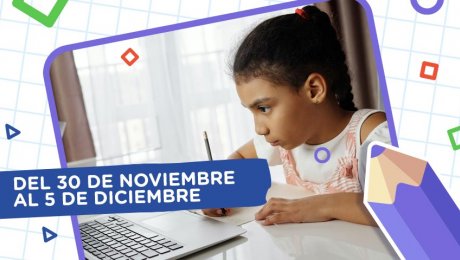 Aprendo en casa: esta es la programación del 30 de noviembre al 5 de diciembre
