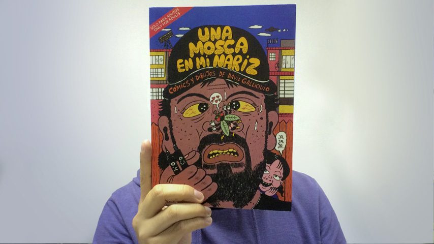 David Galliquio: "Hacer historietas me saca de la cruda realidad en la que vivimos"
