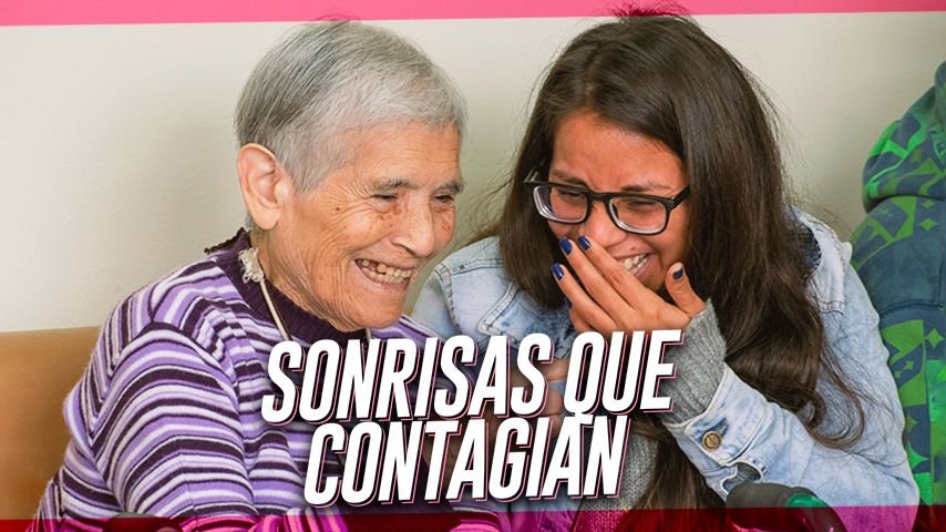 Estos voluntarios van “Pintando Sonrisas” a los adultos mayores de Lima