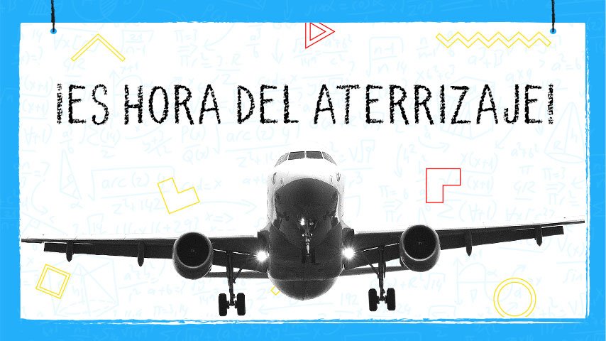 Mundo Matemático: ¿Cómo descienden los aviones?