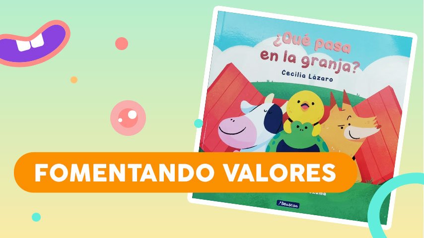 “¿Qué pasa en la granja?” cuento que enseña a los niños a cómo enfrentar la pandemia