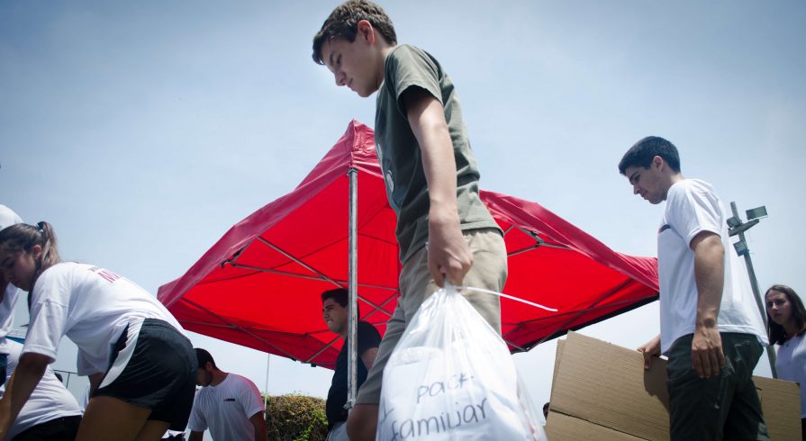 Así se vive un día como voluntario
