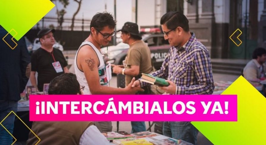 Alista esos libros que ya leíste y corre a la truequetón