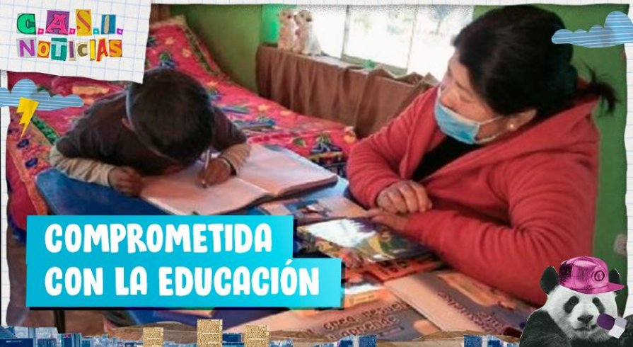 Eliana Mamani, la profesora que viaja más de 60 kilómetros para dar clases