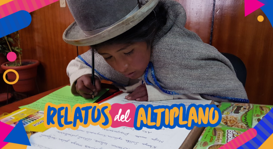 Niños y niñas ganan premio por sus cuentos en quechua y aimara