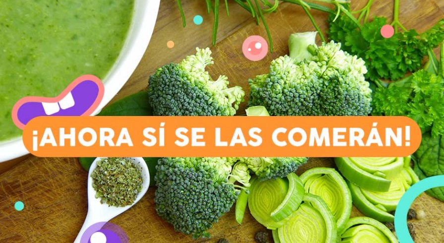 6 tips para que los chicos coman todas sus verduras