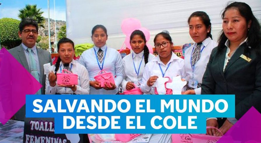 Estas chicas crearon una alternativa ecológica a las toallas higiénicas 