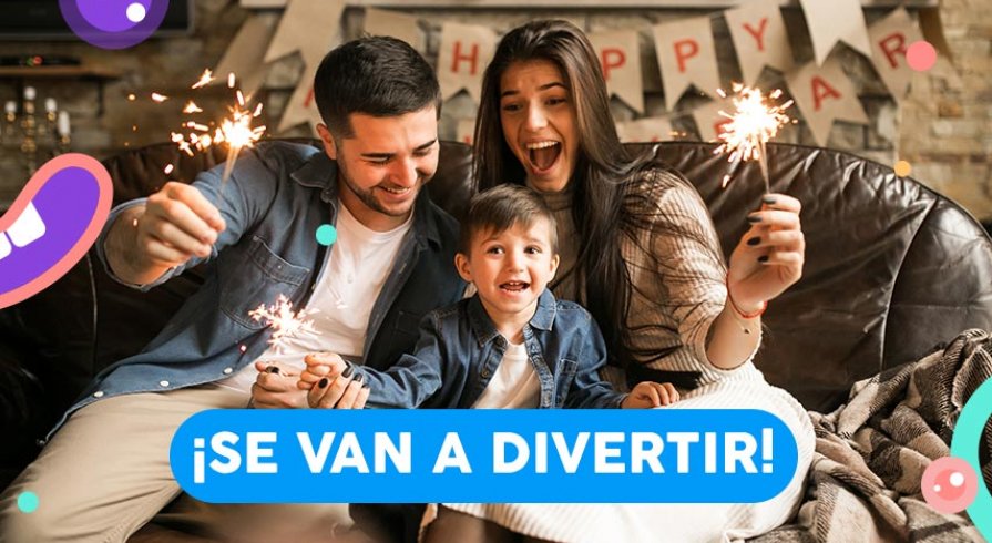  Ideas creativas para recibir el año nuevo con los chicos