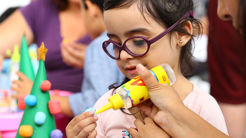 Con la ayuda de sus adultos favoritos y de la propia Gina, los chicos consiguieron armar cosas súper divertidas.&amp;nbsp;