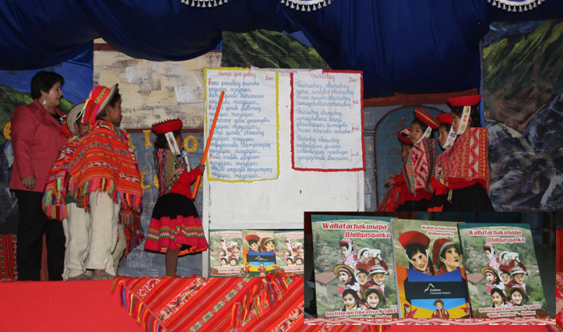 Los niños de Ollantaytambo nos cuentan sobre sus vivencias y tradiciones en este libro