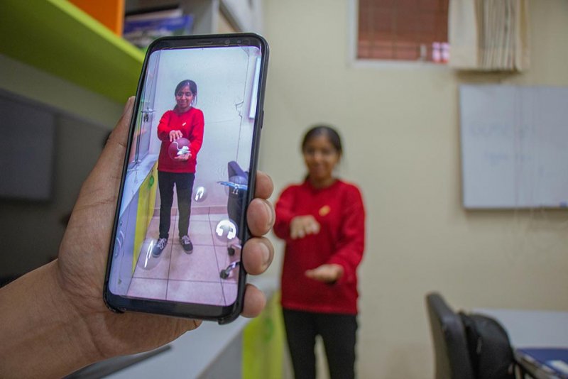 Ella creó un juego virtual para enseñarle zoología a los niños de forma divertida