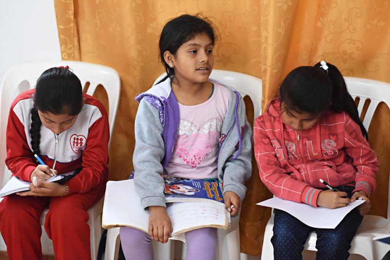 La hora de la lectura. Créditos de la foto: Canal IPe